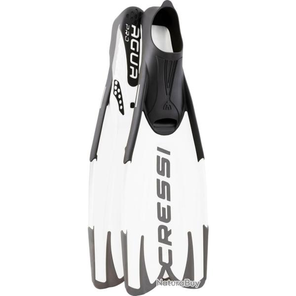 CRESSI Depuis 1946 - Agua Pro Fins - Palme Chaussante Id�ales pour la Plong�e Snorkeling Apn�e Natat