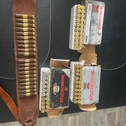 Lot de balle winchester power point calibre 300 wsm total 80 balles en 180gr