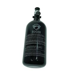BOUTEILLE AVEC PRESET HPA 0.8L ALU 3000 PSI "SOGER"