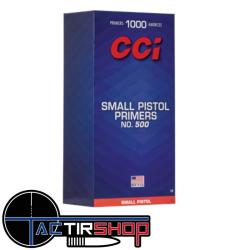 1000 Amorces CCI Small Pistol n&deg; 500