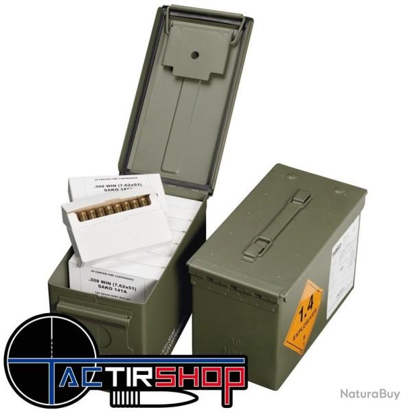 Munitions SAKO Militaire .308WIN (7.62X51) 168GR Target HPBT 141A Boite 20