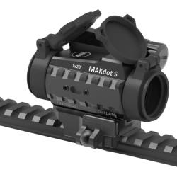 Point rouge MAKdot S 1x20i - montage basculant MAKuick 3 - 21mm