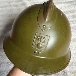 Casque fran&ccedil;ais Adrian mod&egrave;le 1926 D&eacute;fense Passive - WW2