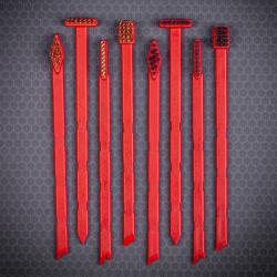 Set de brosse pour nettoyage armes REAL AVID SMART BRUSH