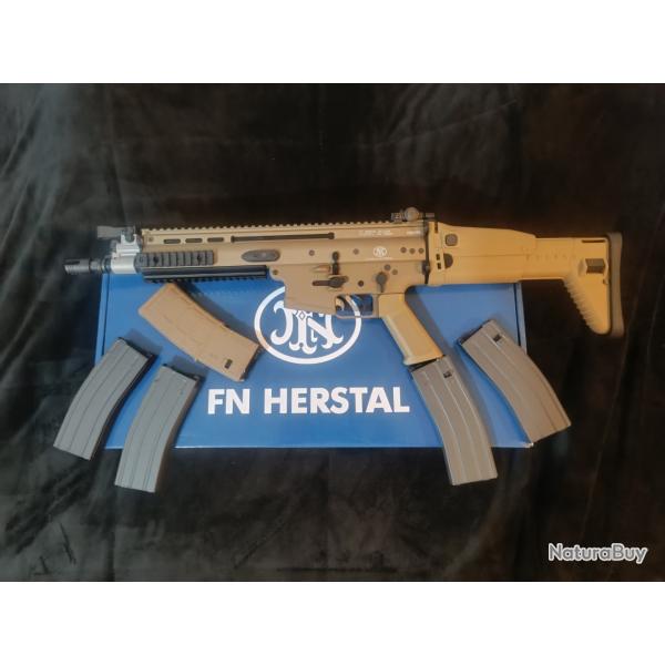SCAR-L GBBR Guns Modify FN Herstal + 5 chargeurs