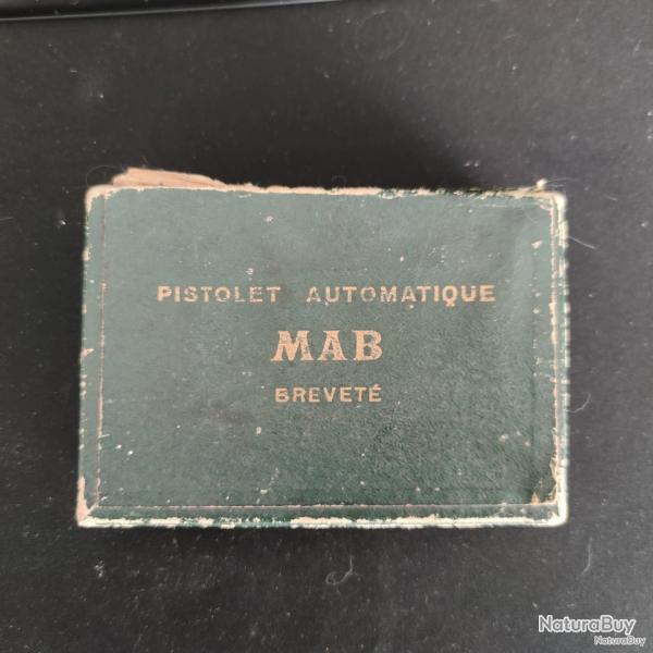 Bo�te MAB Et la notice pour le 6.35 MAB