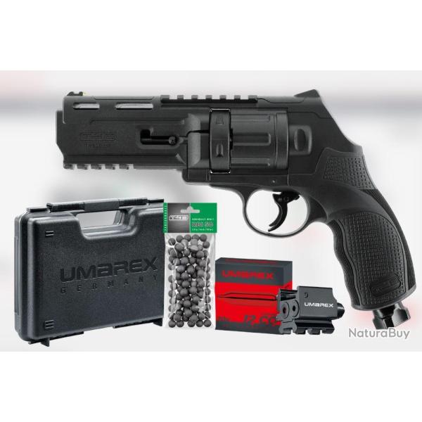 Revolver T4E TR50 GEN.2 CAL 50 - 13 J (100 BILLES, 10 CO2,LASER, MALLETTE)