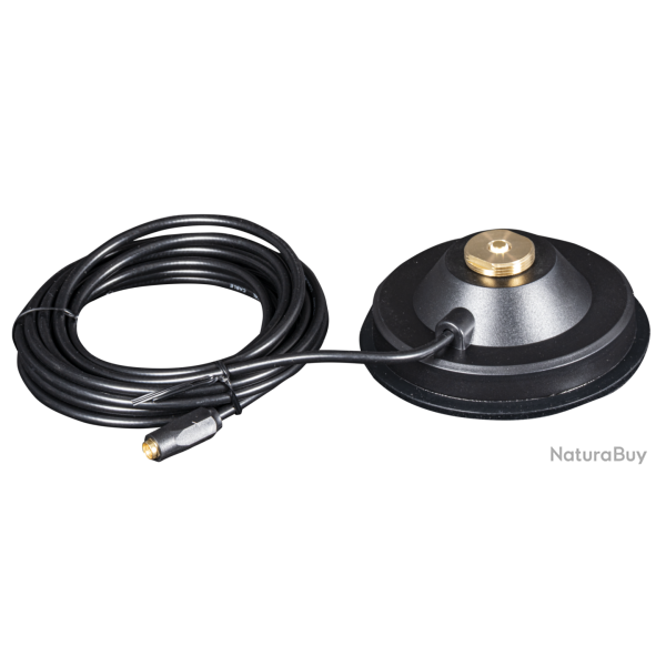 Socle Aimante 120Mm + Cable 4.5M  Pour Antennes Rtd06 Et Rtd07