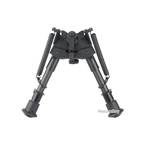 Bipied 6-9 Carbon Grenadiere Rail Picatinny Pieds Retractables