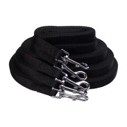 longe nylon classic noir 20 mm 5 m