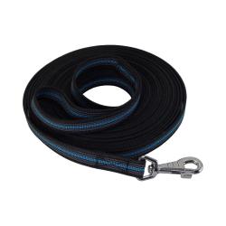 Longe Gomme 20 mm - 10 m Noir/bleu