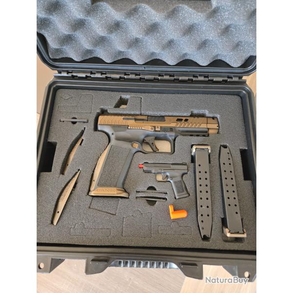 Canik TTI combat + point rouge (vert)Osight Olight