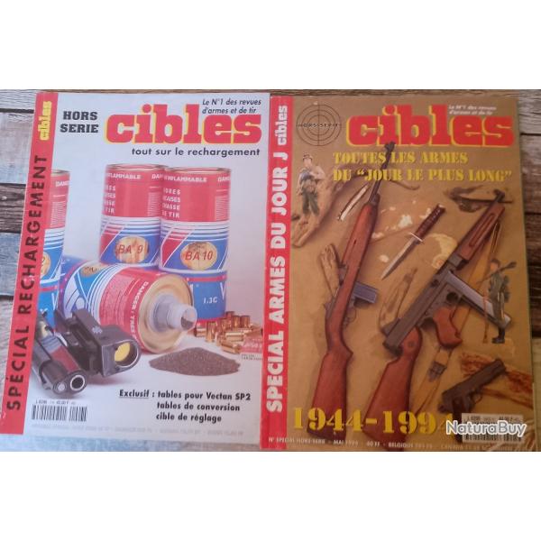 Hors serie Cible     special rechargement et les armes du D Day