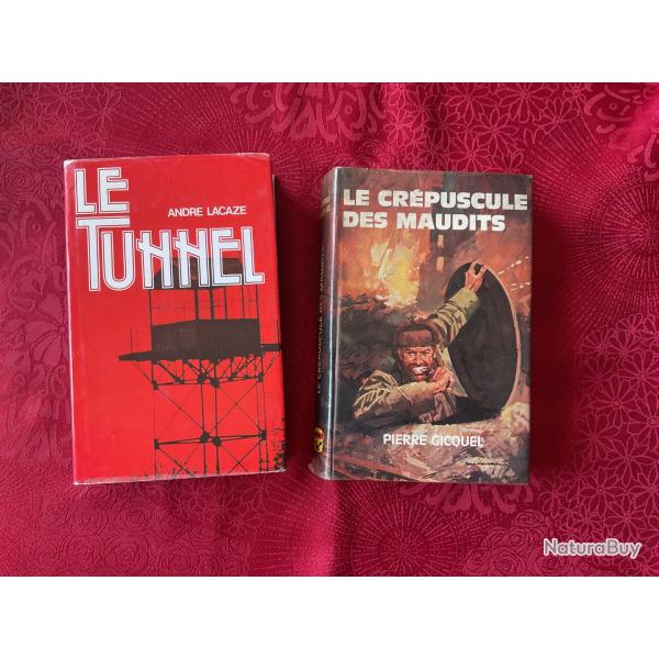 Lot de deux livres de guerre