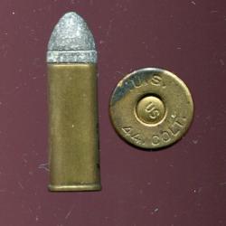 .44 Colt USA - ANCIENNE et  RARE cartouche US - production USCCo - marquage : .U.S.   44. COLT.
