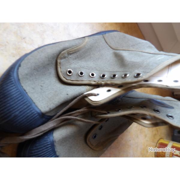 pataugas chaussures neuves guerre Alg�rie chasseur alpin l�gion �trang�re commando chasse T47 ranger