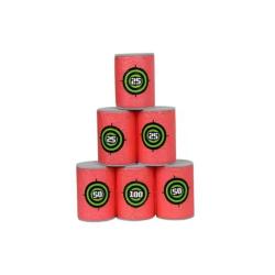 Cibles plinking canettes en mousse x6