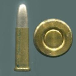 6.50 mm Mannlicher Mle 1894 - TRES ANCIENNE ET RARE cartouche Autrichienne