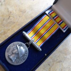m&eacute;daille Sapeurs Pompiers boite rappel soldat du feu