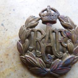 insigne calot Britannique Anglais RAF royal air force ww2 seconde deuxi&egrave;me guerre pilote bombardier