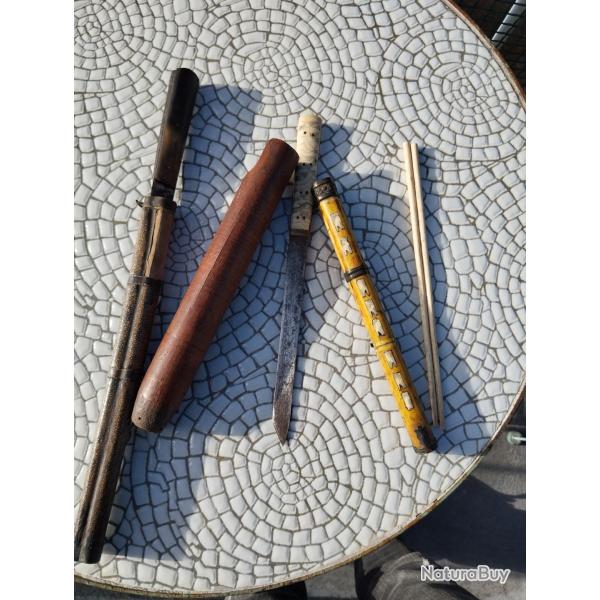LOT DE 2 NECESSAIRES DE VOYAGE JAPON .ERE MEDJI ET ERE TENPO