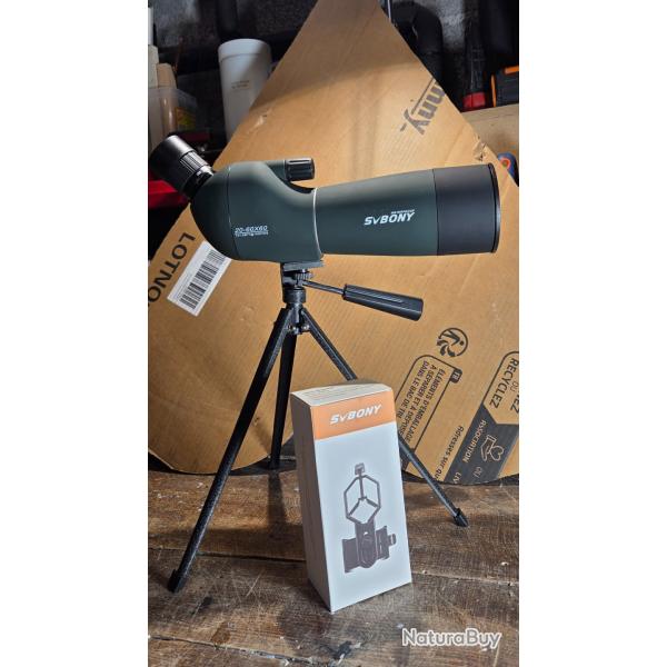 Longue vue SV 28 20-60X60 zoom prisme BK4