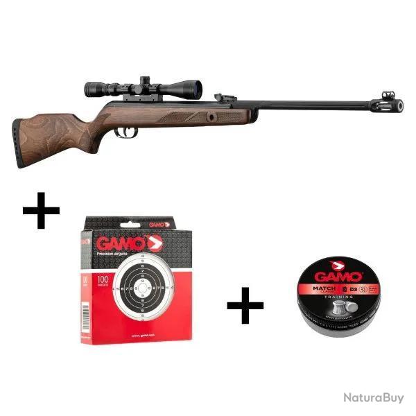 PROMO ! Pack Carabine Gamo Hunter 440 AS avec Lunette 3-9X40 WR