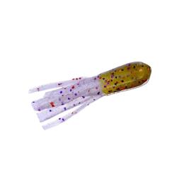 Leurre Souple X-Zone Scented Stealth Tube 6cm 6cm 4g Par 8 dark melon purple