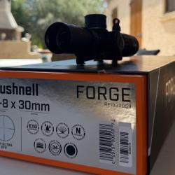 Vends lunette bushnell forge avec collier de montage amovible et fixe .