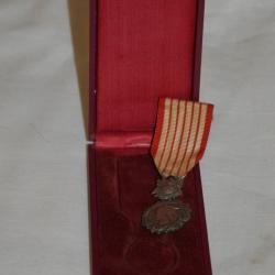 MEDAILLE D'HONNEUR DES DOUANES (1894)-PONSCARME-AVEC ECRIN-FRENCH CUSTOM MEDAL 1894/1900