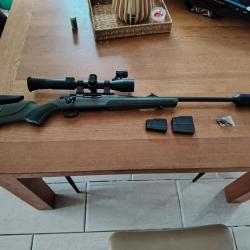 ATA synth&eacute;tique verte Busch r&eacute;glable 308 Win
