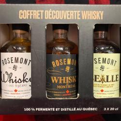 ROSEMONT Coffret D&eacute;couverte de 3 Whisky