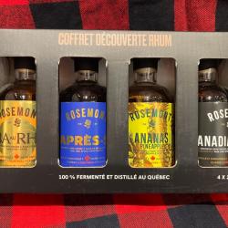 ROSEMONT Coffret D&eacute;couverte de 4 Rhums