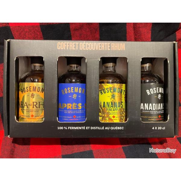 ROSEMONT Coffret D�couverte de 4 Rhums
