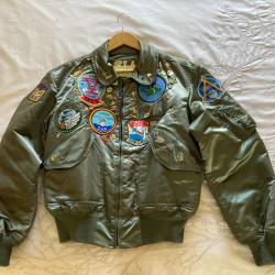 BLOUSON DE VOL US EXEMPLAIRE UNIQUE DUBAI AIR SHOW 91