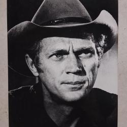 Photo ancienne argentique exploitation cin&eacute;ma Steeve McQueen