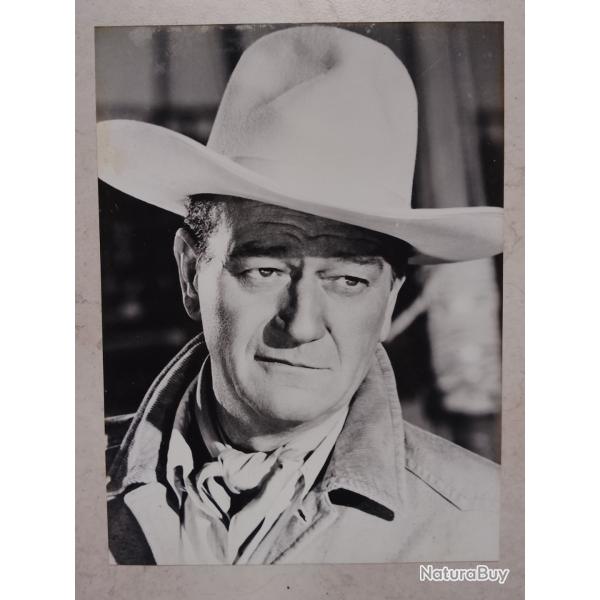 Photo ancienne argentique exploitation cin�ma john Wayne