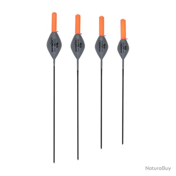 MATRIX FLOTTEUR CARP SHALLOW CARBON POLE FLOAT MATRIX 0,20gr Jaune
