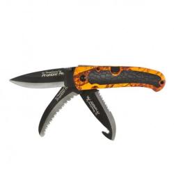 PROHUNT KEOS couteau multi fonction fluo orange