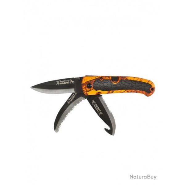 PROHUNT couteau multi fonction Vert
