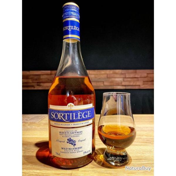 SORTIL�GE - LIQUEUR DE WHISKY �RABLE/BLEUET