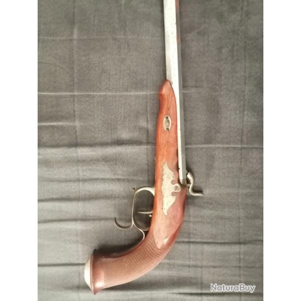 Pistolet poudre noir Pedersoli LepageMaple calibre 44