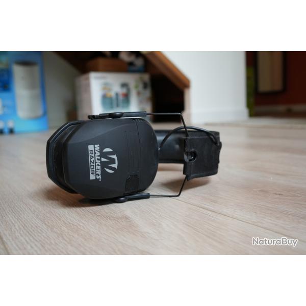 Casque anti-bruit �lectronique actif Walker's Razor Slim