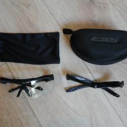 Lunettes de protection ESS Crossbow + Monture Suppressor casque
