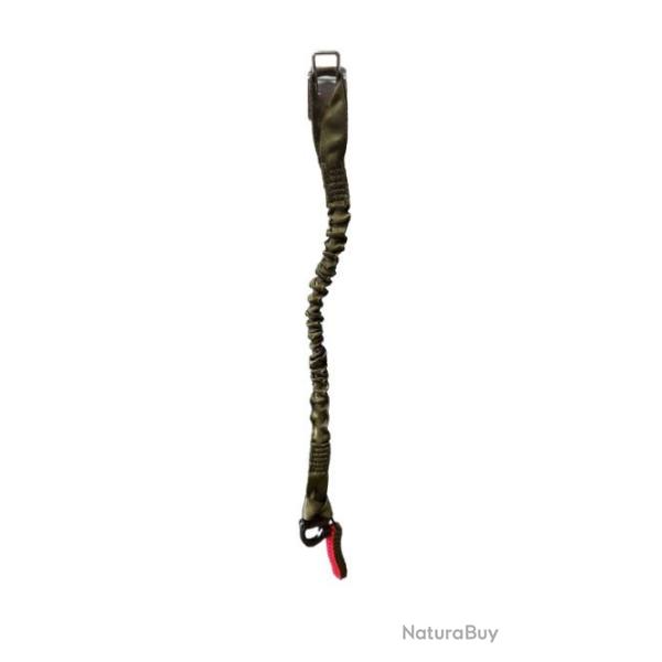 Safety rope - hand-woven (nylon hollow ribbon, high-light metal buckle