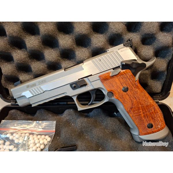 SIG SAUER P 226X FIVE HAIRLINE CO2 STAINLESS SILVER