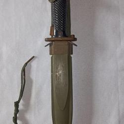 Ba&iuml;onnette US M5-A1 GARAND mod&egrave;le 50 guerre Cor&eacute;e