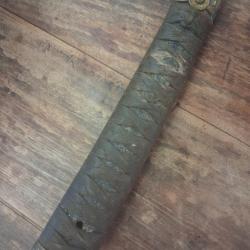 Tsuka compl&egrave;te Kai Gunto (Marine imp&eacute;riale japonaise)  1&egrave;re variante &agrave; verrouillage Sabre japonais