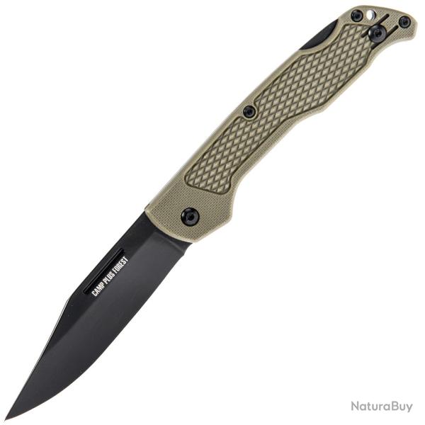 Couteau pliant Ontario Camp Plus Forest EDC