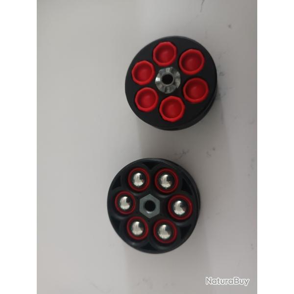 2 barillets pour umarex TR50 ou HDR50 charg� en devastators